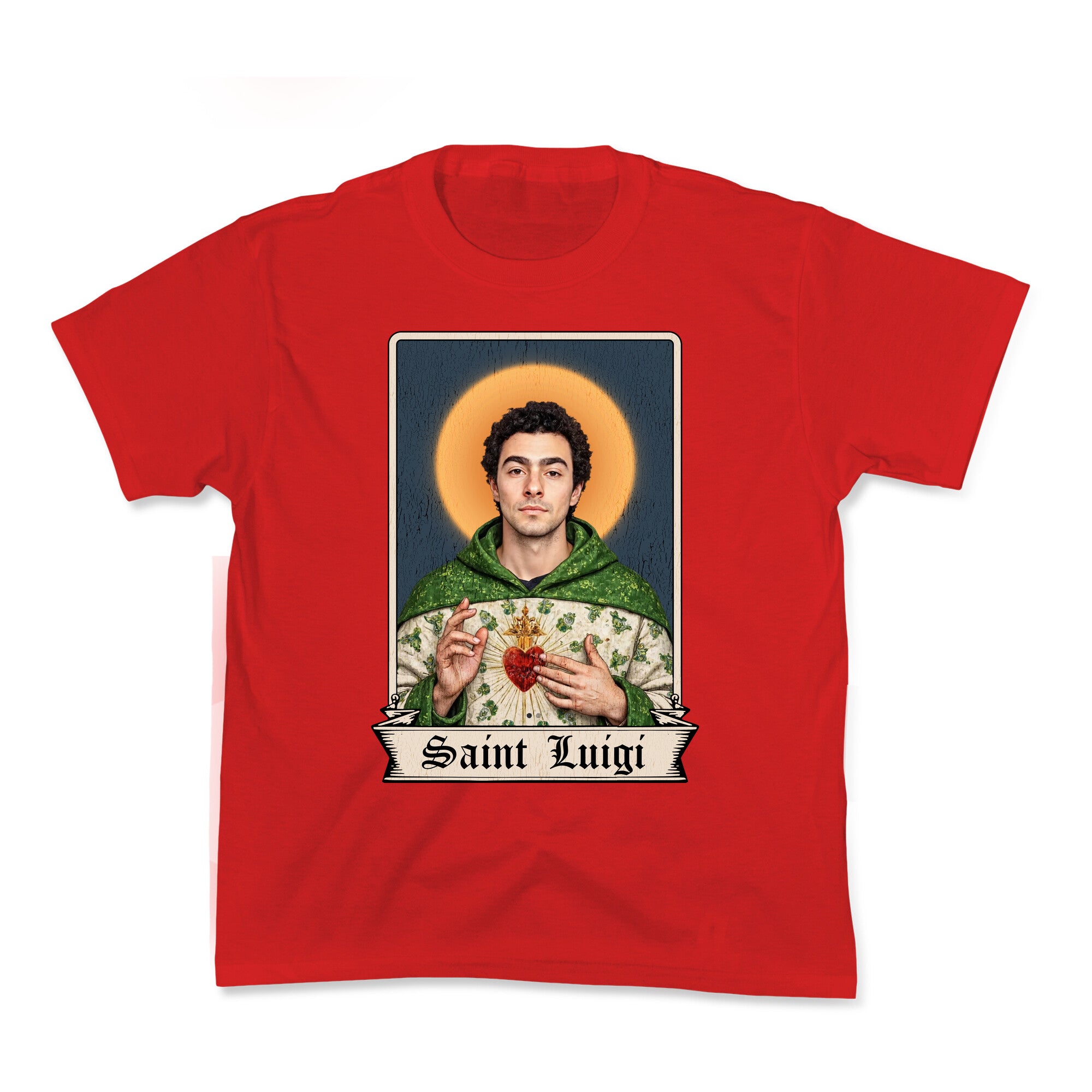 Saint Luigi Mangione Kids Tee